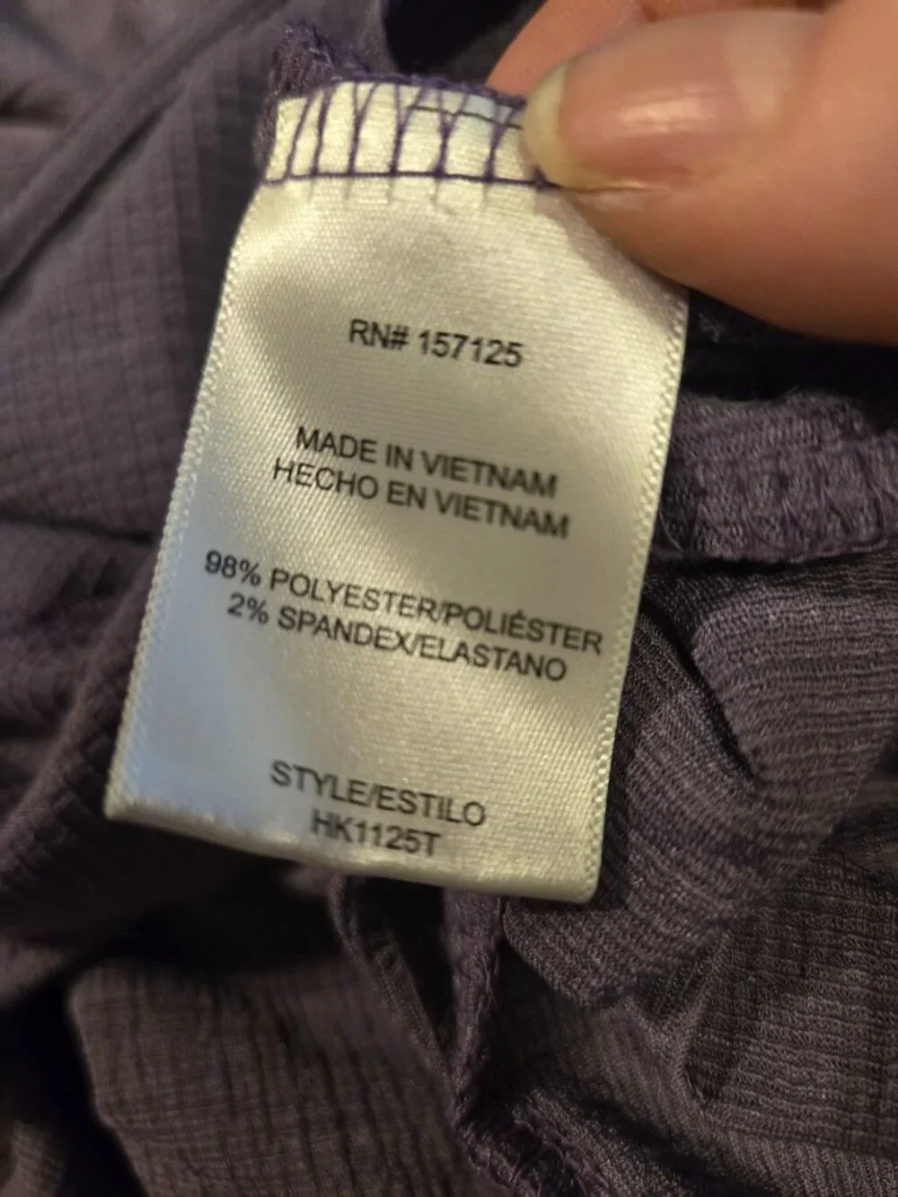 Paperoc Wrap Blouse in purple - Picture 8 of 9